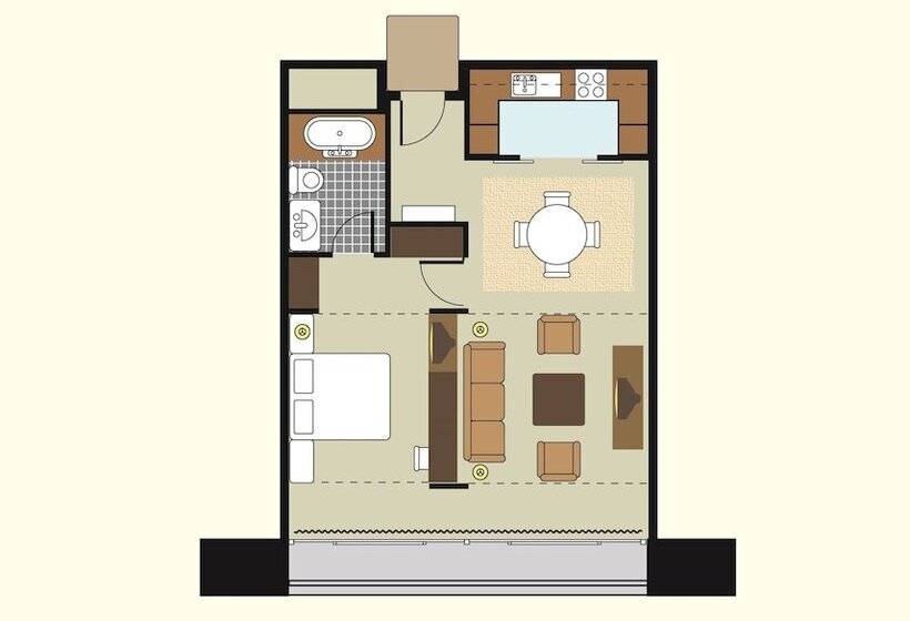 سوییت, Emporium Suites By Chatrium