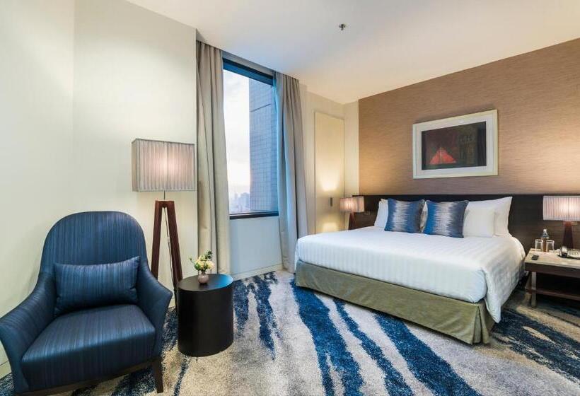 اتاق لوکس با تخت بزرگ, Emporium Suites By Chatrium