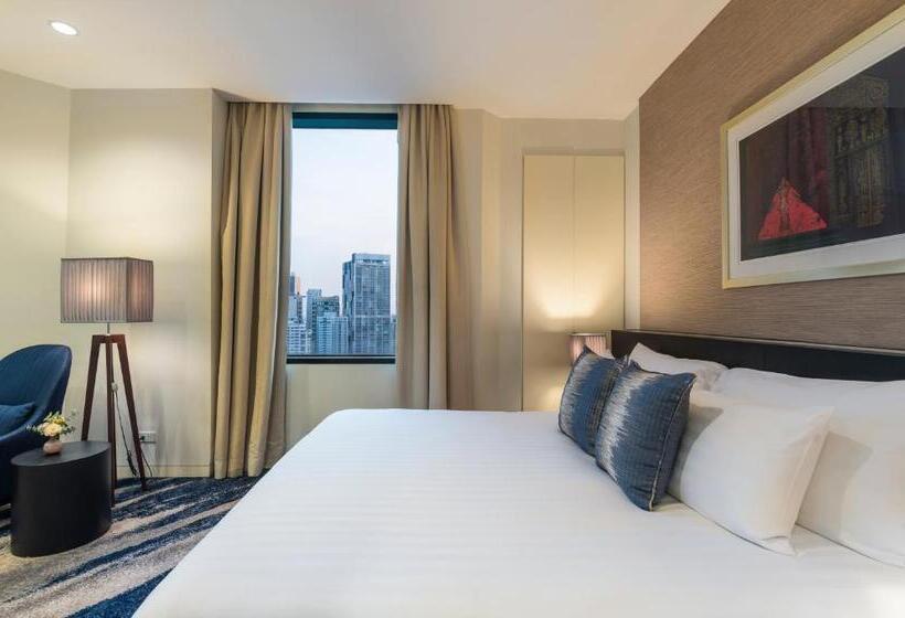 اتاق لوکس با تخت بزرگ, Emporium Suites By Chatrium