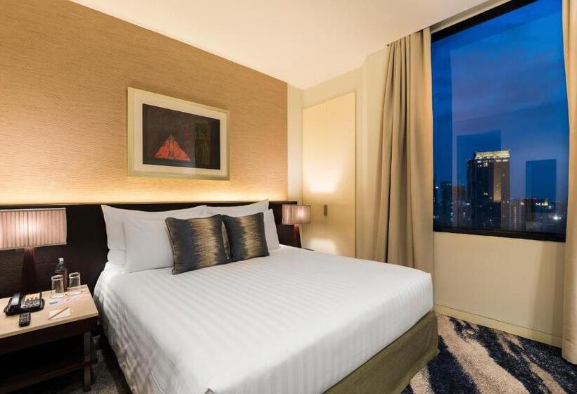 اتاق لوکس با تخت بزرگ, Emporium Suites By Chatrium