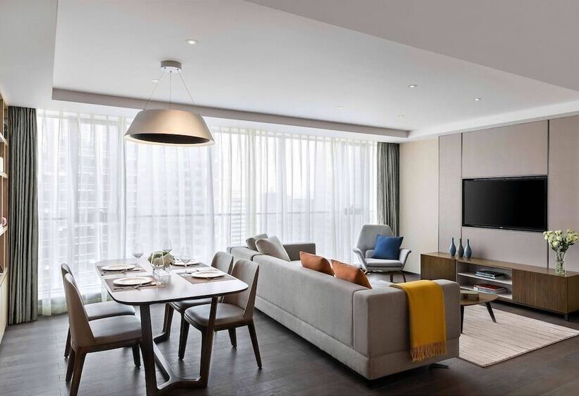 Deluxe-huoneisto 1 Makuuhuone, Marriott Executive Apartments Chongqing