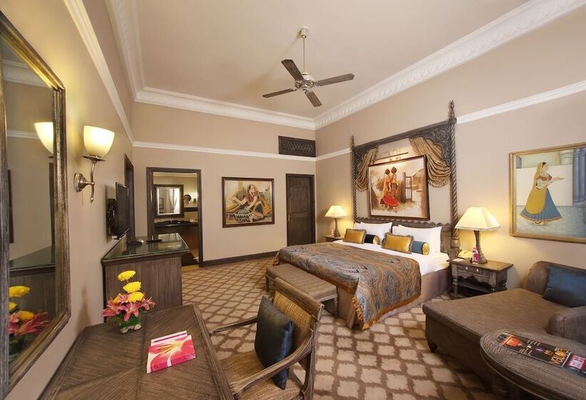 غرفة ديلوكس مطلّة علي الحديقة, Taj Hari Mahal Jodhpur