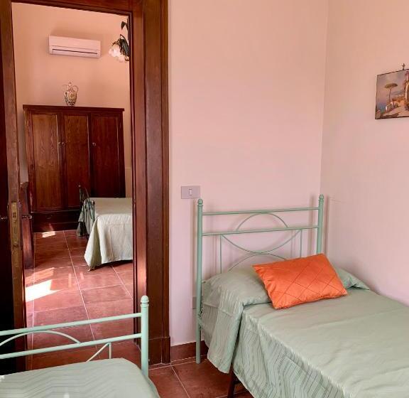 اتاق استاندارد چهارنفره با چشم‌انداز باغ, B&b Villa Vittoria