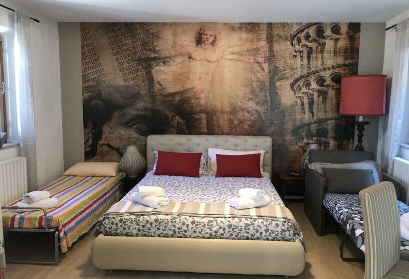 غرفة ديلوكس رباعية, B&b Albornoz