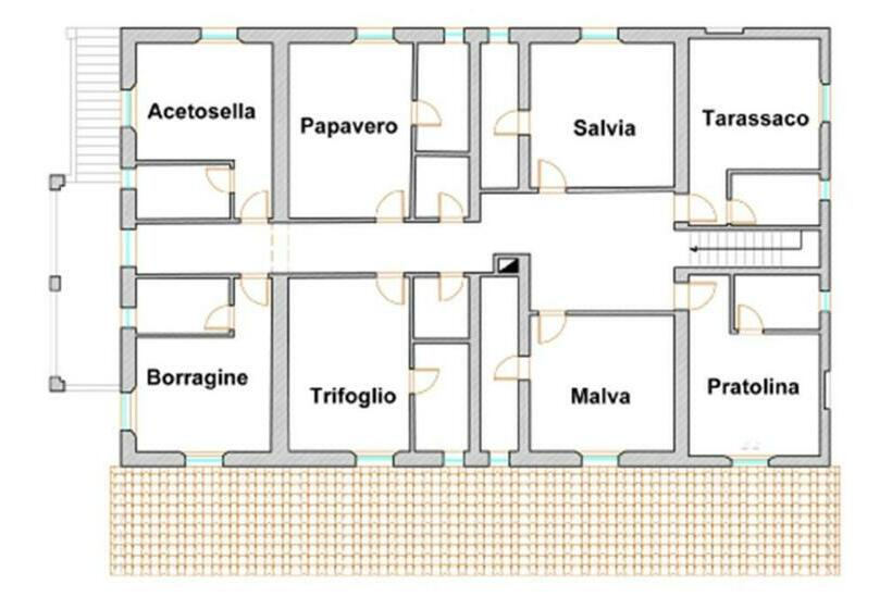 فيلا غرفة نوم واحدة مع مسبح, Badia Di Morrona Agriturismo