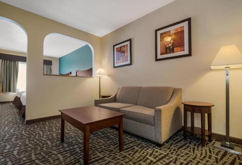 스위트 킹사이즈 침대, Surestay Plus Hotel By Best Western Topeka