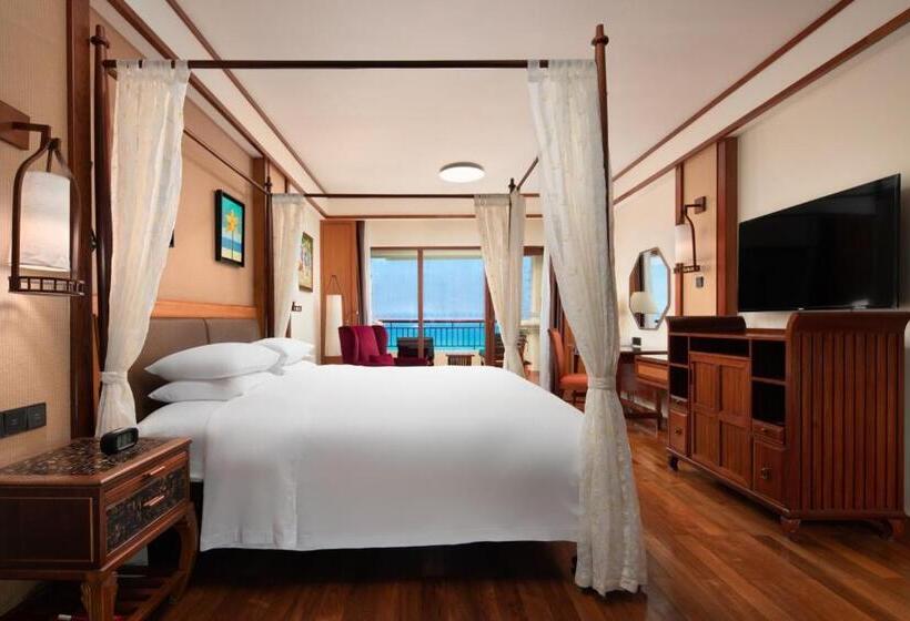 חדר משפחתי נוף לים, Horizon Resort & Spa Yalong Bay