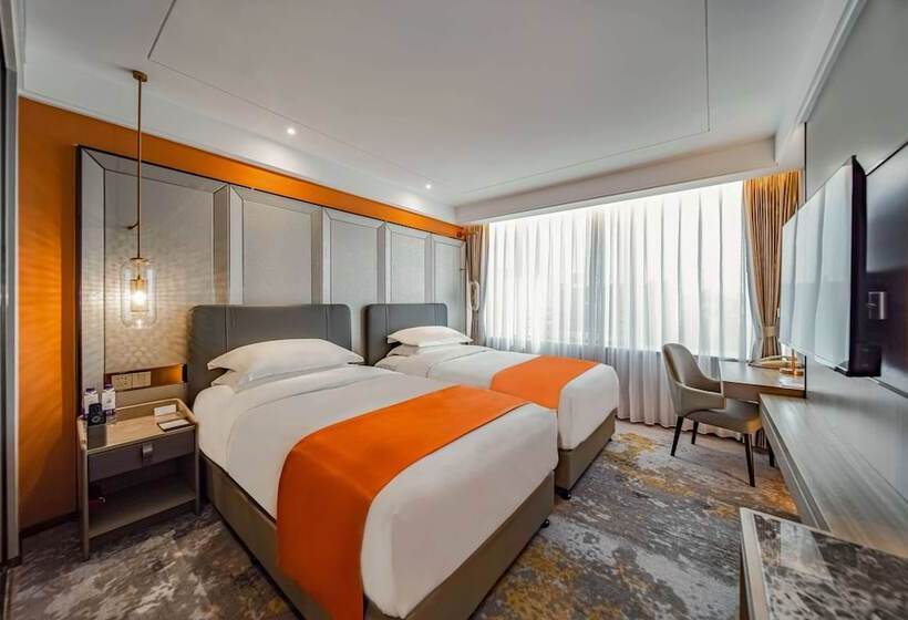 Quarto deluxe, Howard Johnson Paragon Hotel Beijing Central