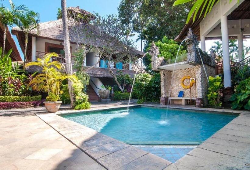 חדר דלוקס נוף בריכה, Sativa Sanur Cottages