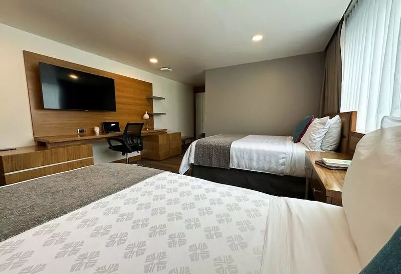 ２ダブルベッドのスタンダードルーム, Wyndham Garden Quito