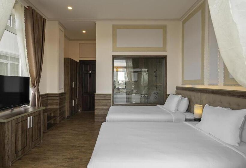 اتاق استاندارد با چشمانداز شهر, New Life Hotel   Da Lat