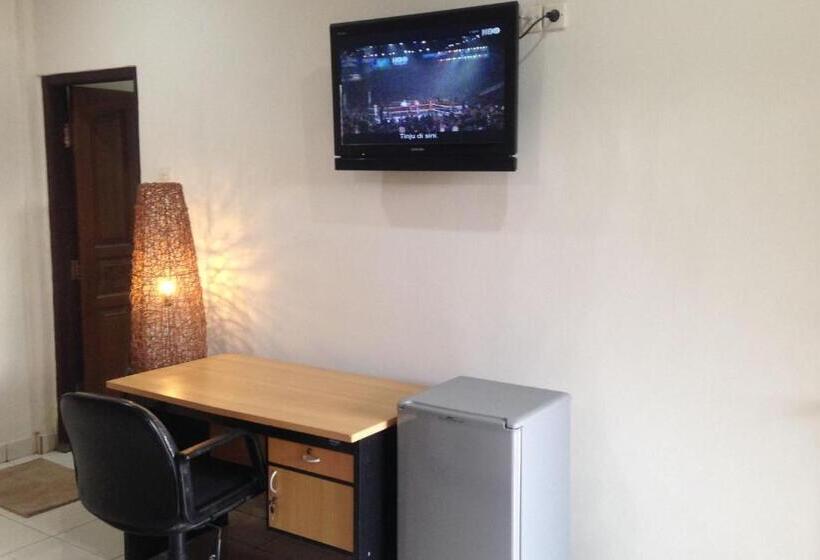 海景标准间带阳台, Dewa Bharata Bungalows Candidasa