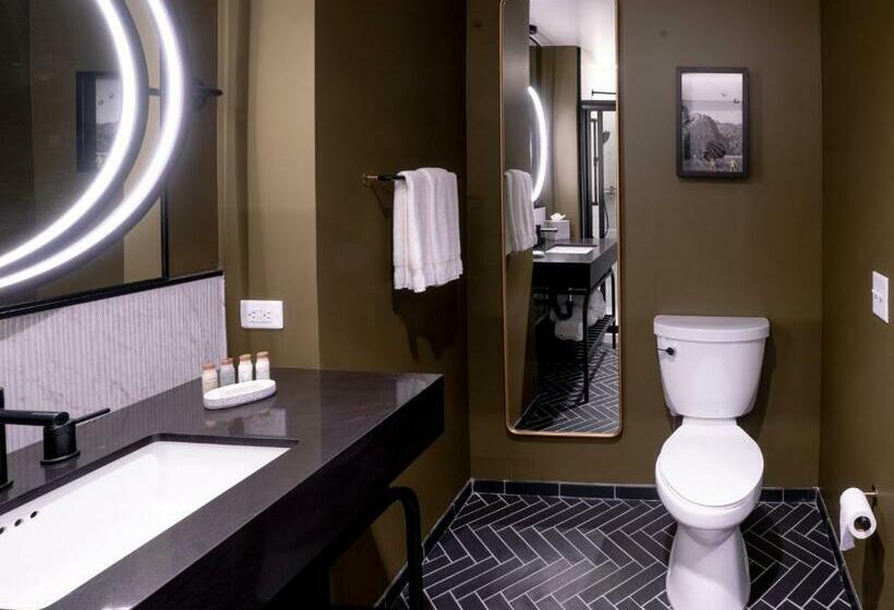 キングサイズベッドのスタンダードルーム, Indigo   Columbus At Riverfront Place, An Ihg