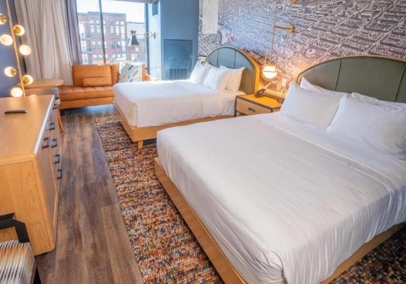 Quarto Estandar Cama Queen para Deficientes Físicos, Indigo   Columbus At Riverfront Place, An Ihg