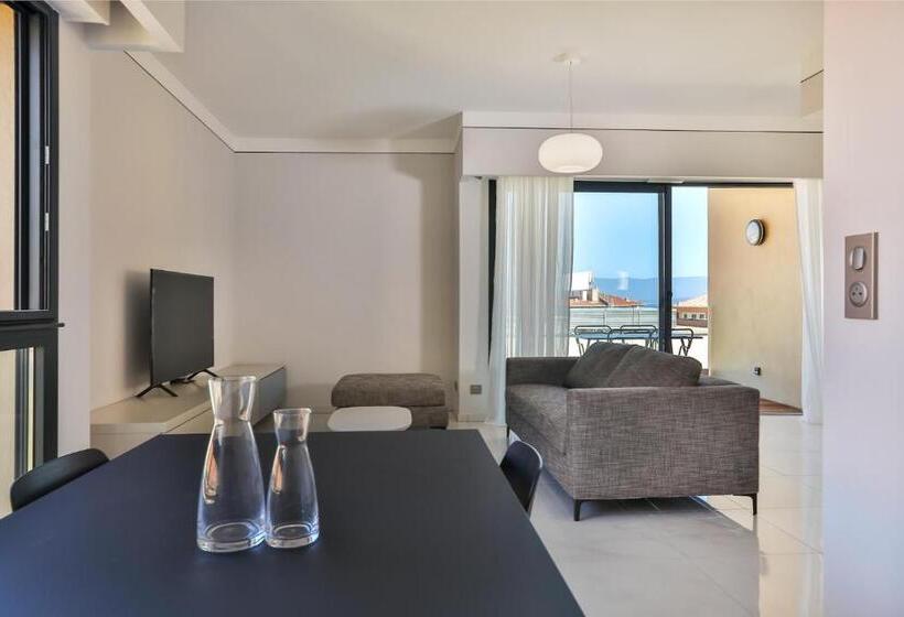 Апартаменты 1 Спальня Вид на Море, Residenza Leca Colonna