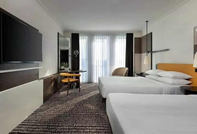 اتاق استاندارد با 2 تخت دوبل, Berlin Marriott