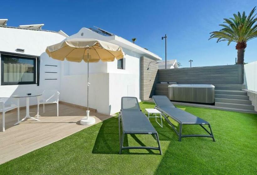 ハイドロマッサージバス付きジュニアスイート, Club Maspalomas Suites & Spa - Adults Only