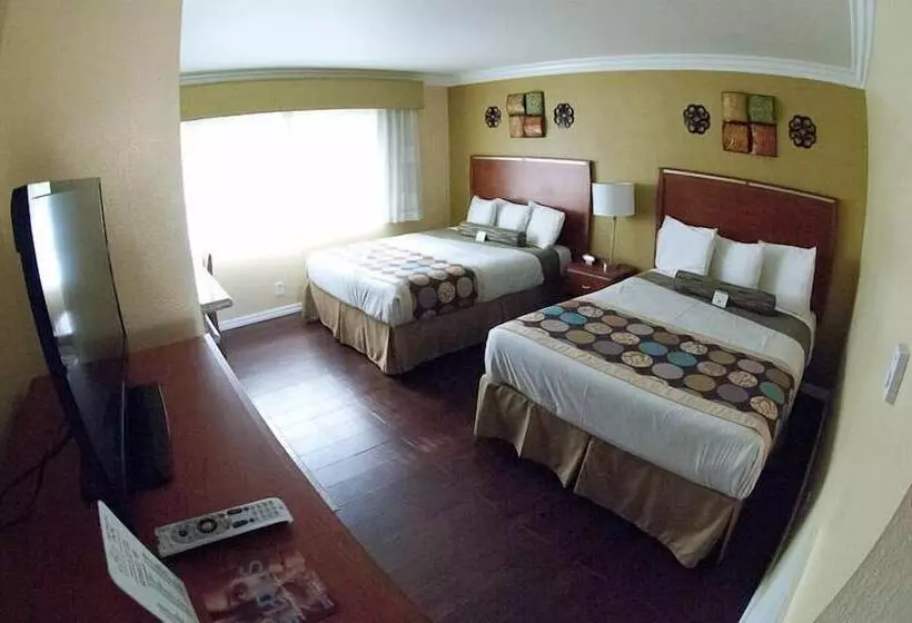 اتاق استاندارد با 2 تخت دوبل, Deer Haven Inn