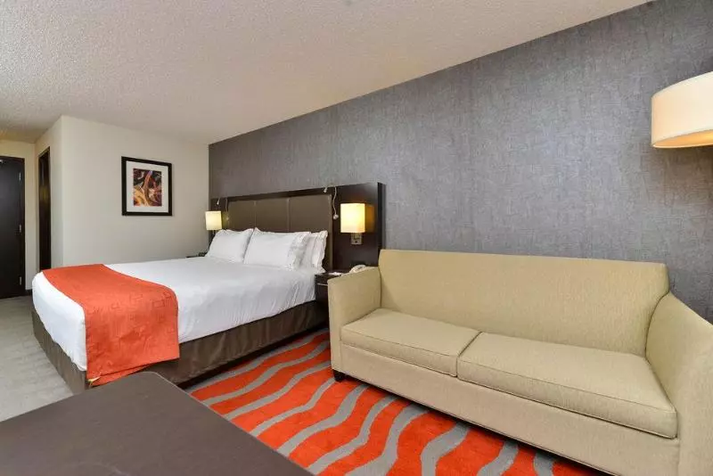 キングサイズベッドのエクゼクティブルーム, Holiday Inn Express Hotel & Suites   Edmonton International Airport, An Ihg