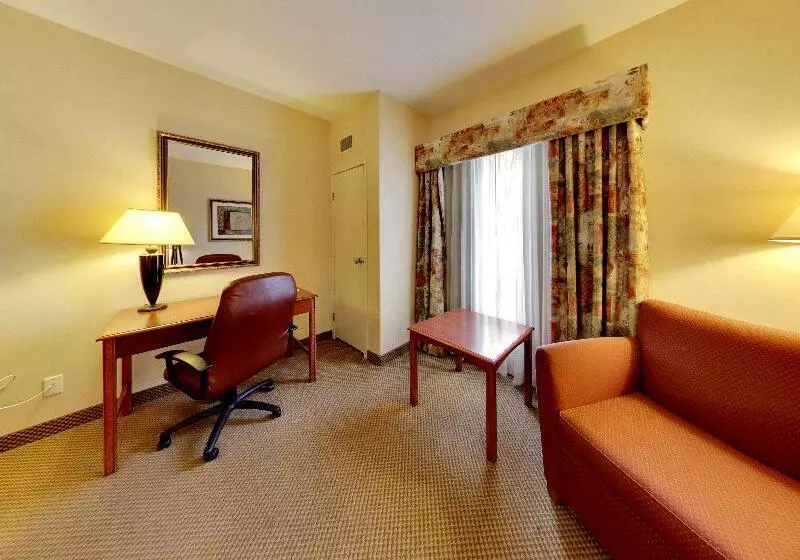 キングサイズベッドのスタンダードルーム, Holiday Inn Express Hotel & Suites   Edmonton International Airport, An Ihg