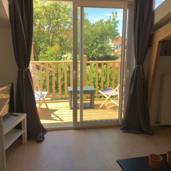 标准间带阳台, Villa Les Voiles   Chambres D Hôtes