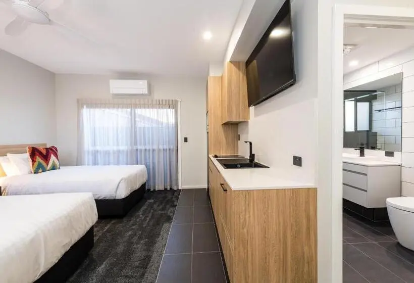 デラックスルーム, Avenue Motel Apartments