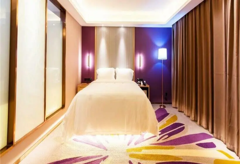 キングサイズベッドのデラックスルーム, Lavande Hotel Heyuan Longchuan