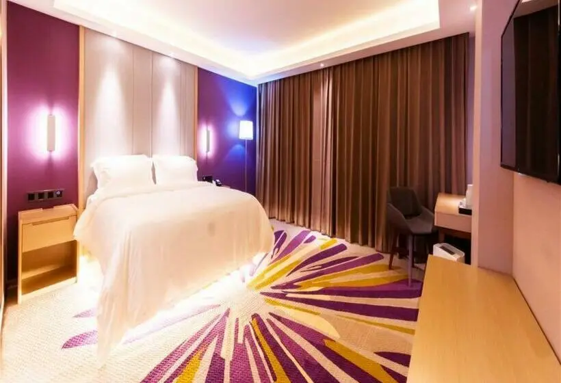 キングサイズベッドのデラックスルーム, Lavande Hotel Heyuan Longchuan