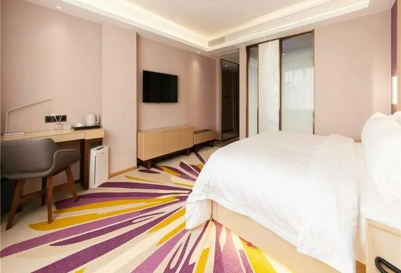 キングサイズベッドのデラックスルーム, Lavande Hotel Heyuan Longchuan