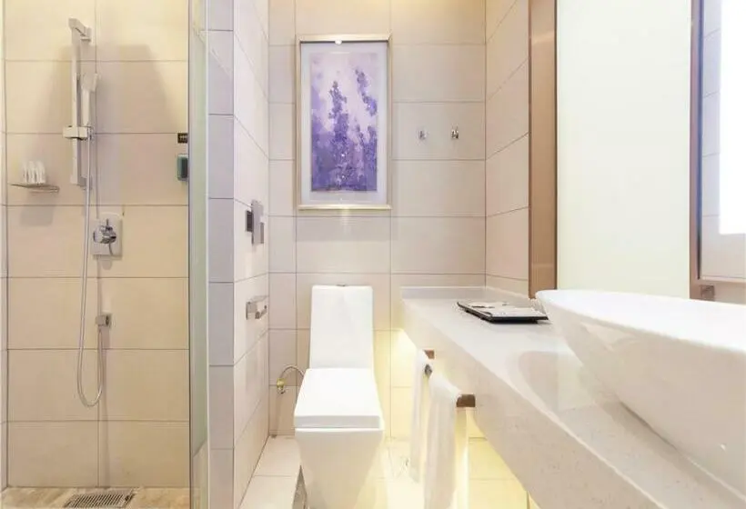 キングサイズベッドのデラックスルーム, Lavande Hotel Heyuan Longchuan