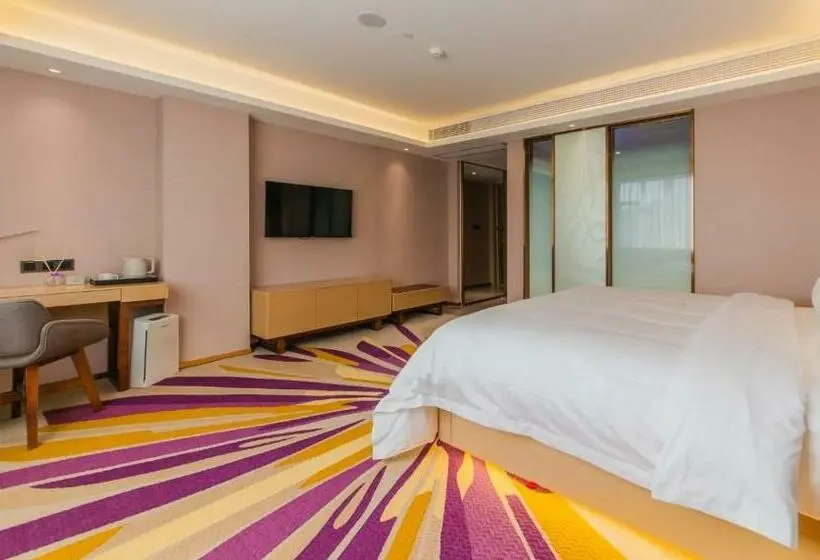 キングサイズベッドのデラックスルーム, Lavande Hotel Heyuan Longchuan