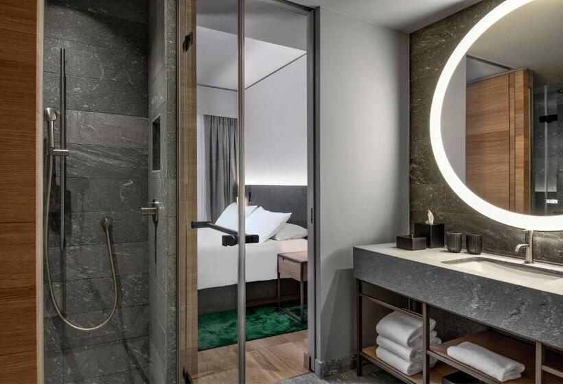 اتاق دلوکس با چشم‌انداز پارک, Hyatt Regency Zurich Airport Circle