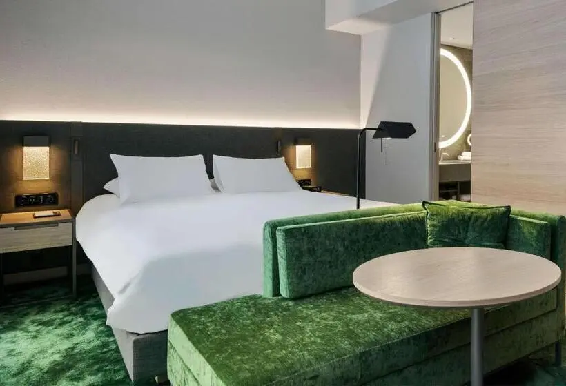 اتاق دلوکس با چشمانداز پارک, Hyatt Regency Zurich Airport Circle
