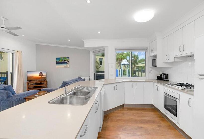 1침실 빌라 정원 전망, Fraser Island Beach Houses