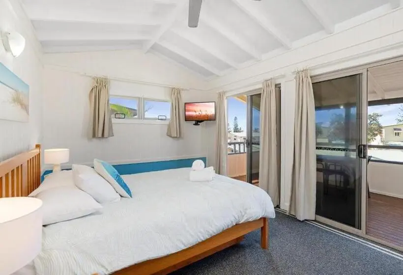 デラックスビラの１ベッドルーム, Fraser Island Beach Houses