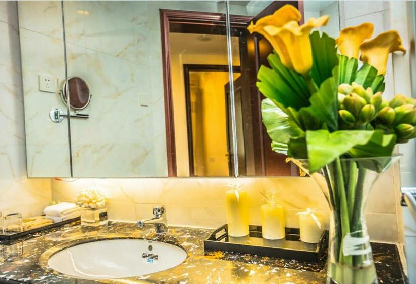 غرفة قياسية مطلّة علي البحر, Haikou Bay Hengda Yige Holiday Condo