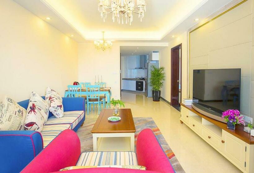 סוויטה נוף לגינה, Haikou Bay Hengda Yige Holiday Condo