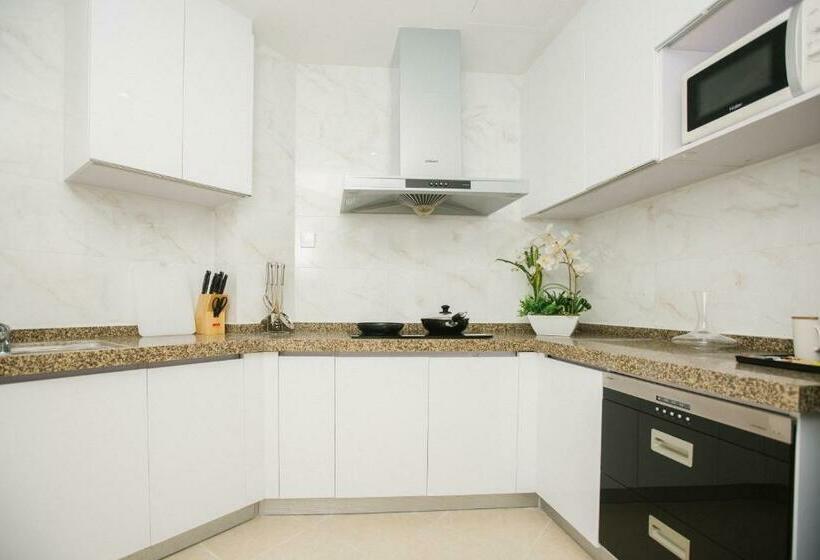 جناح غرفتين نوم, Haikou Bay Hengda Yige Holiday Condo