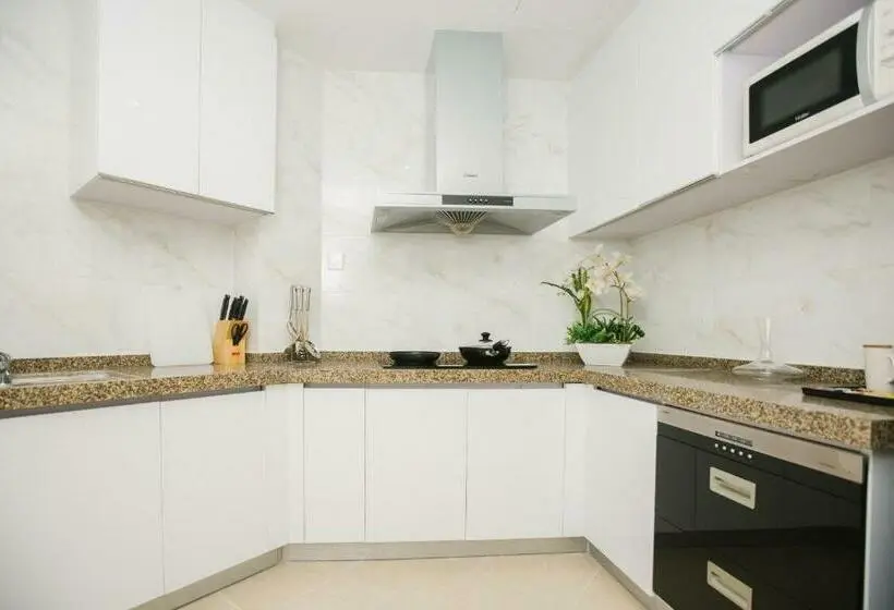 سوئیت 2 خوابه, Haikou Bay Hengda Yige Holiday Condo