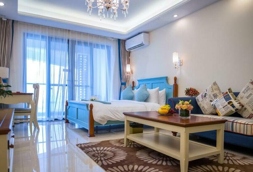 غرفة قياسية مطلّة علي الحديقة, Haikou Bay Hengda Yige Holiday Condo