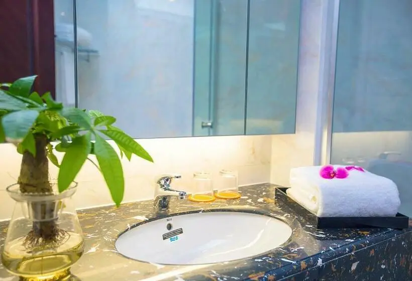 اتاق استاندارد با چشم‌انداز دریا, Haikou Bay Hengda Yige Holiday Condo