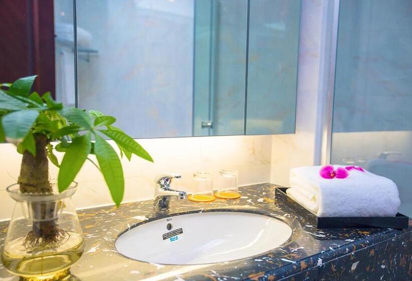 جناح مطلّ علي البحر, Haikou Bay Hengda Yige Holiday Condo