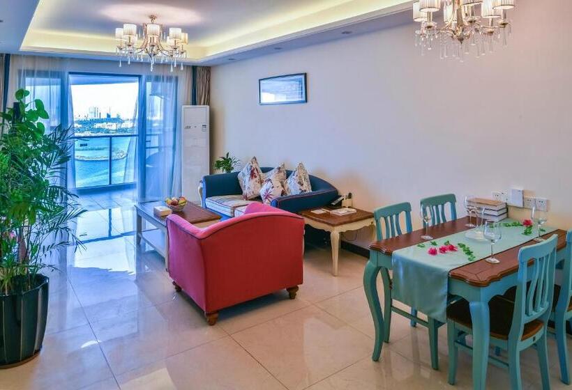 סוויטה נוף לים, Haikou Bay Hengda Yige Holiday Condo