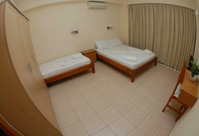 バルコニー付きスタンダードトリプルルーム, Nikos Hotel And Apartments