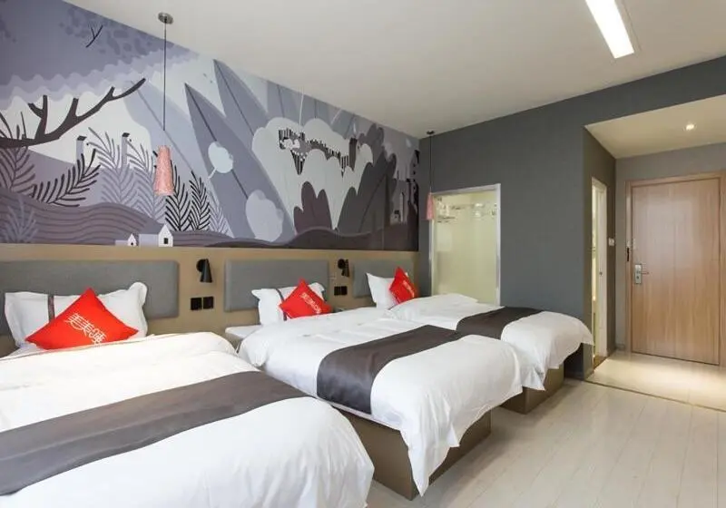 スタンダードトリプルルーム, Thank Inn Chain Hotel Economic And Technological Development Zone Yihe Road
