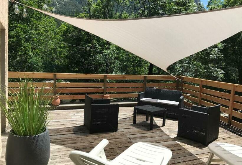 חדר סטנדרט עם טרסה, Hôtel Du Verdon