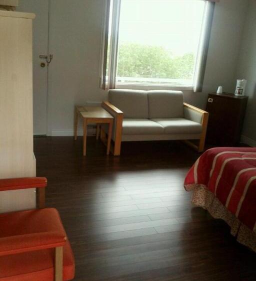 חדר סטנדרט שתי מיטות זוגיות, Hôtel Motel Du Rocher