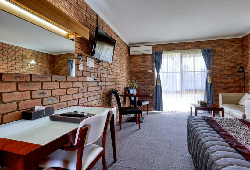 디럭스 룸, Jolly Swagman Motor Inn Euroa