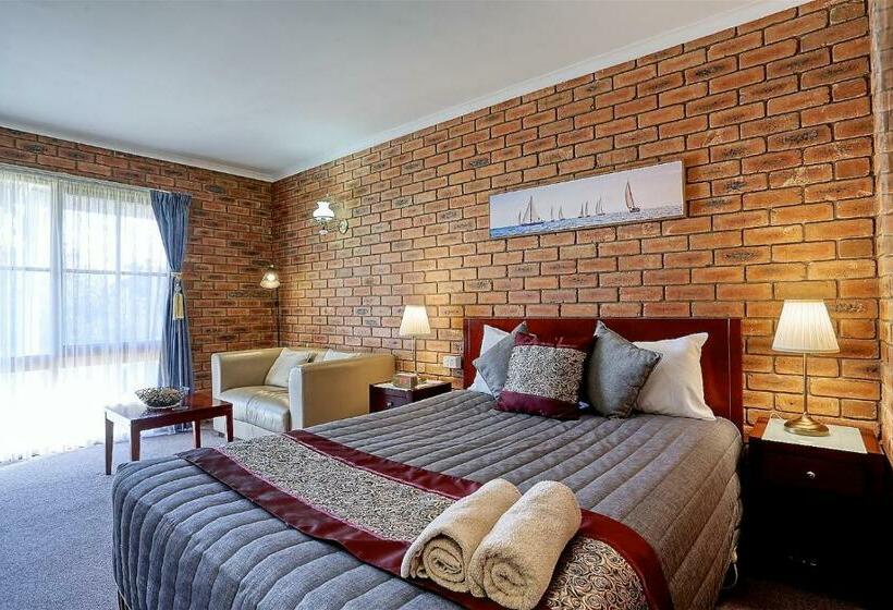 디럭스 룸, Jolly Swagman Motor Inn Euroa