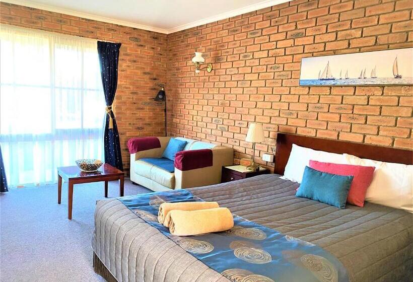 디럭스 룸, Jolly Swagman Motor Inn Euroa